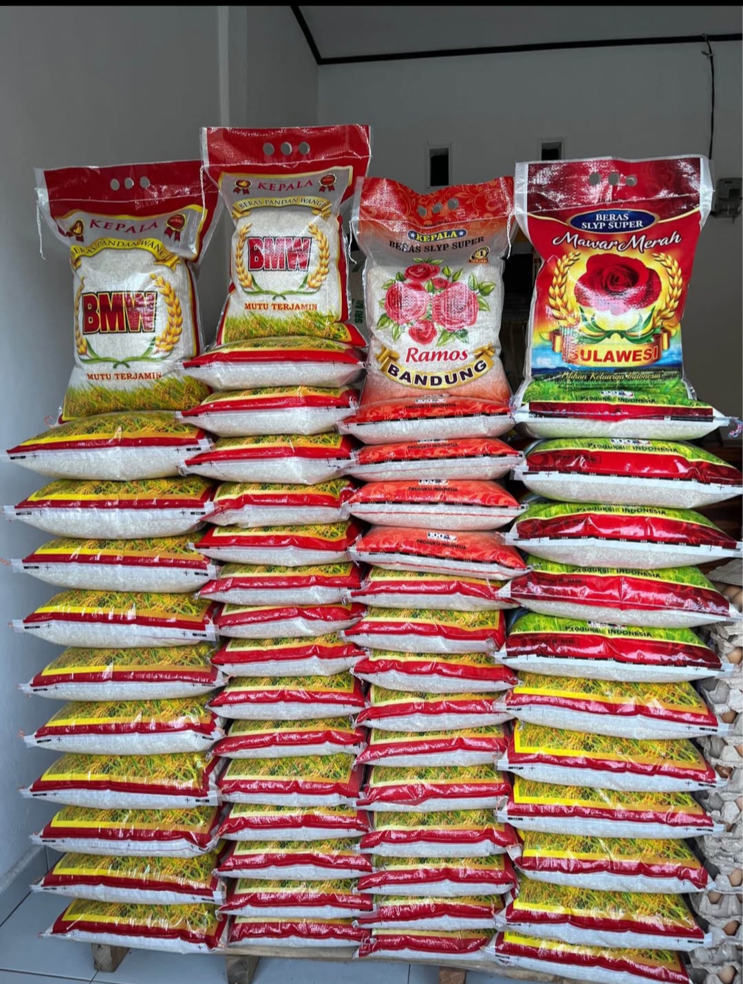 Beras Mawar Merah Sulawesi