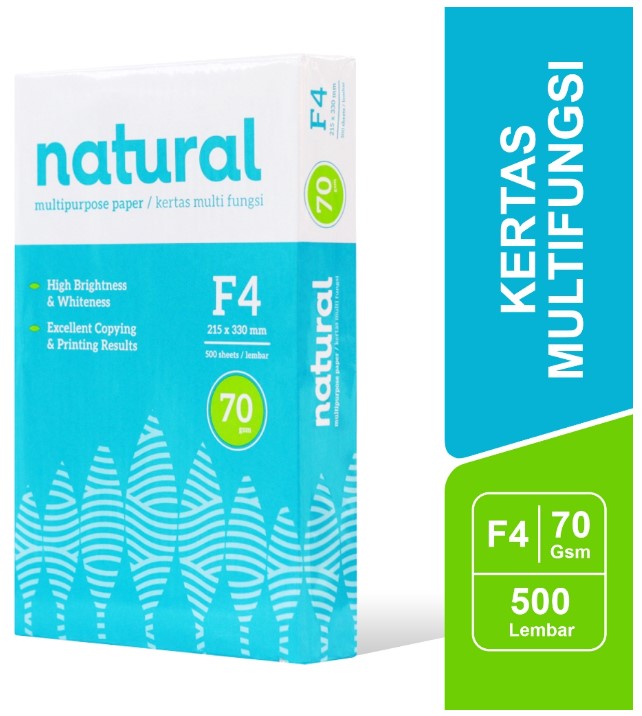 Kertas HVS Natural 70Gsm Folio