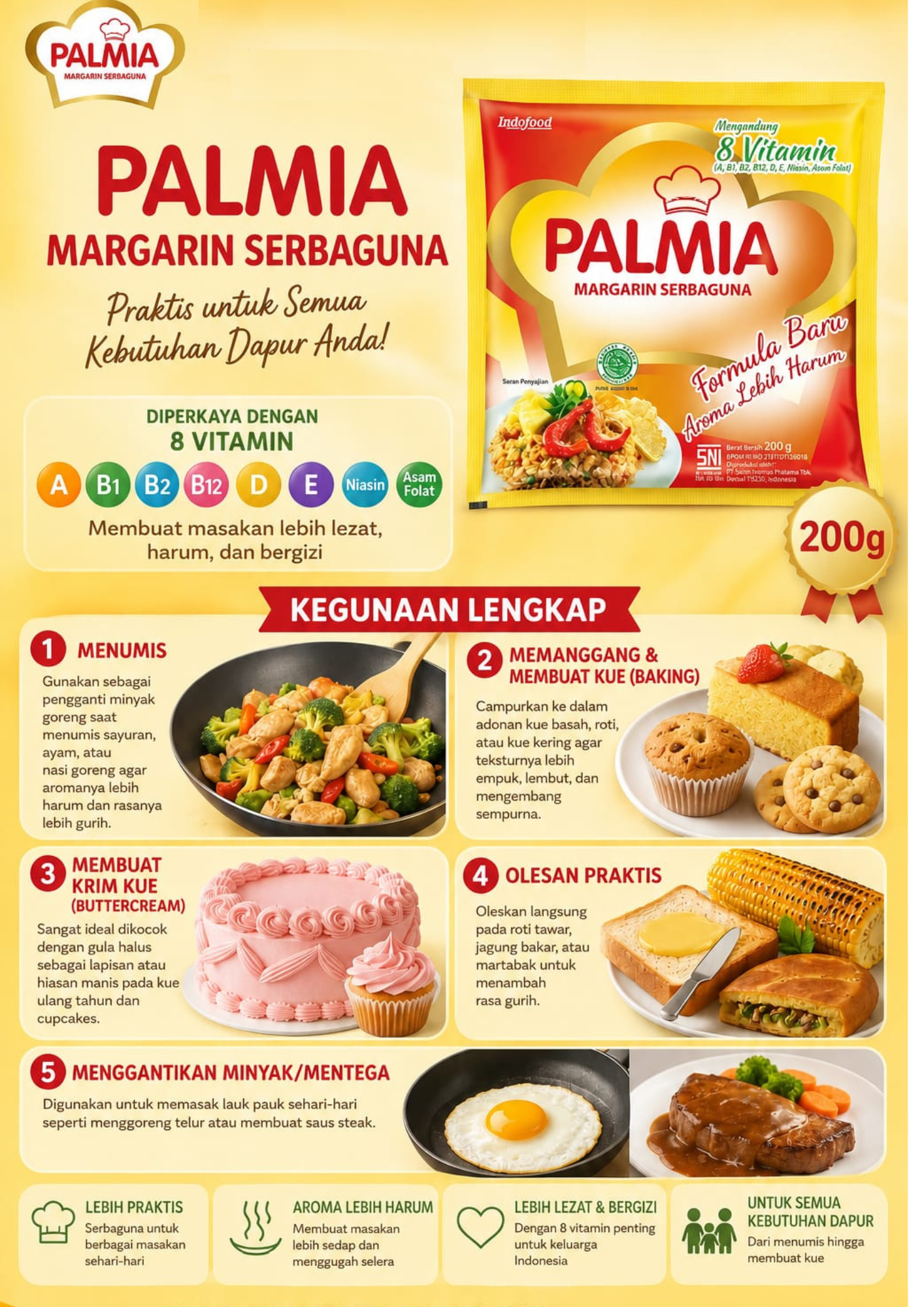 Palmia Margarin serbaguna