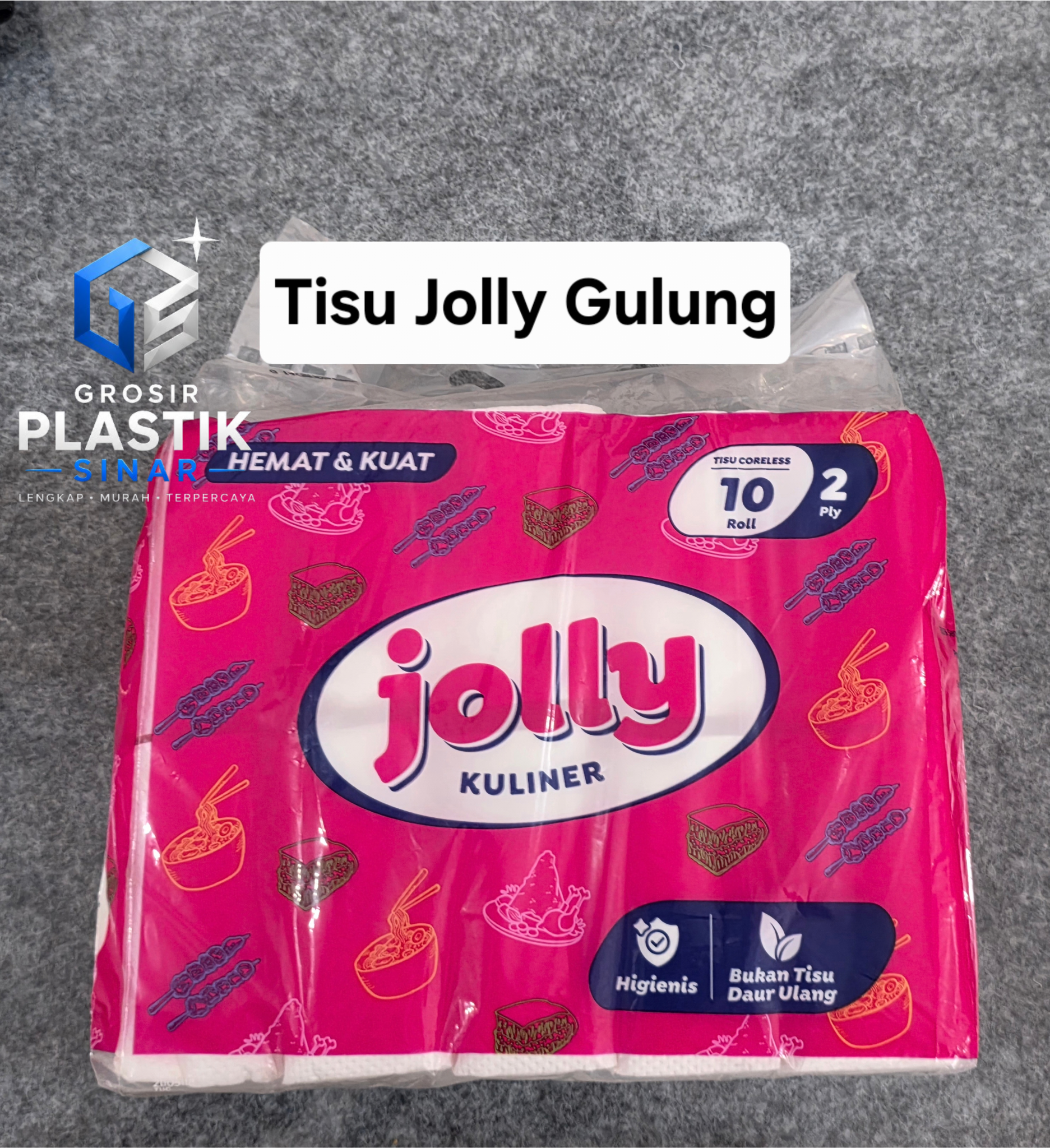 Tisu Jolly Gulung @10pack / bal