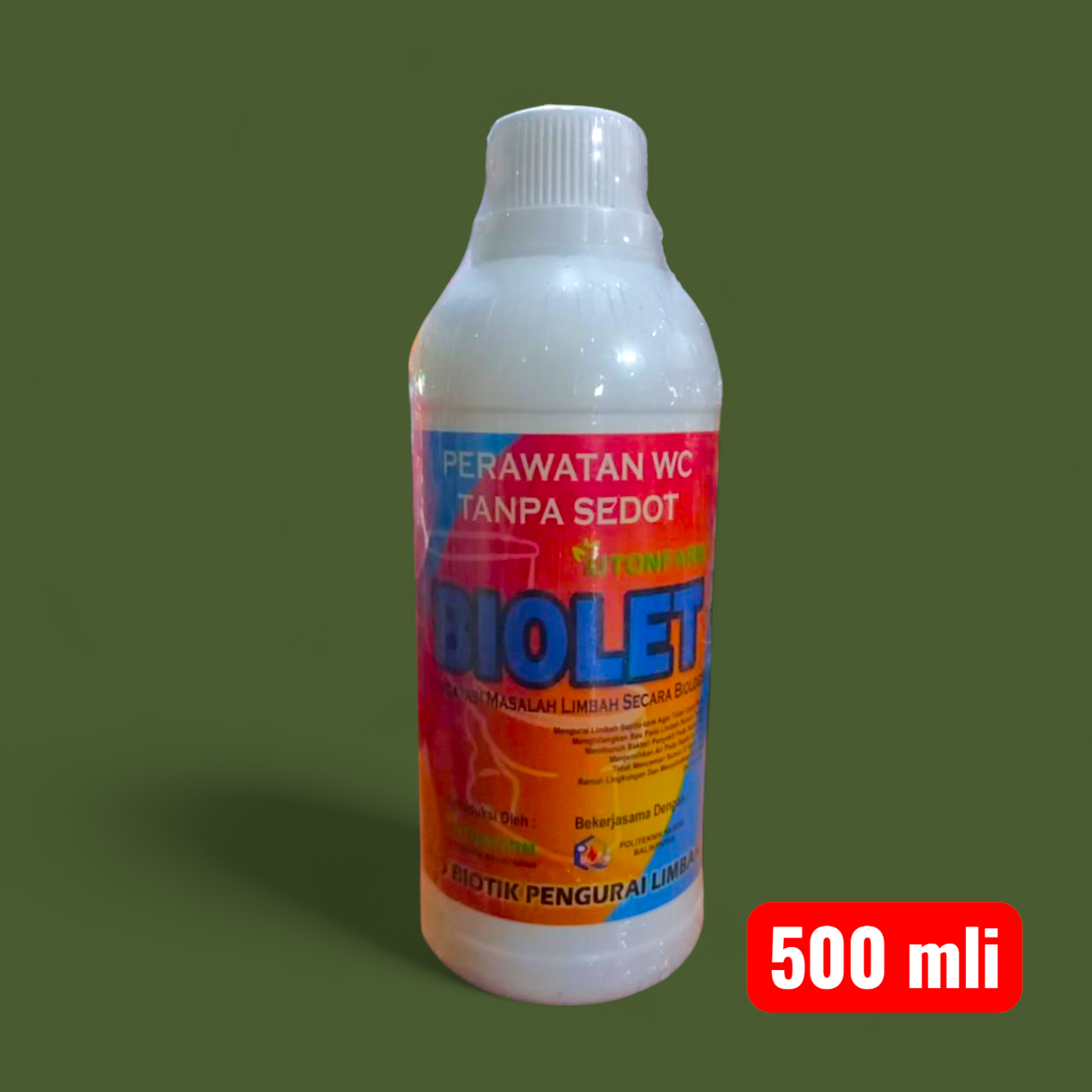 Biolet perawatan wc tampa sedot