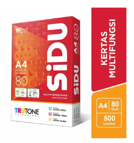 Kertas HVS Sinar Dunia 80Gsm A4