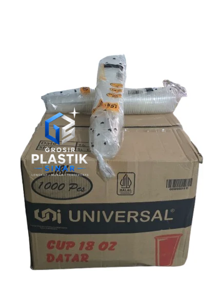 Cup 18oz Datar Universal @20bks / Dus